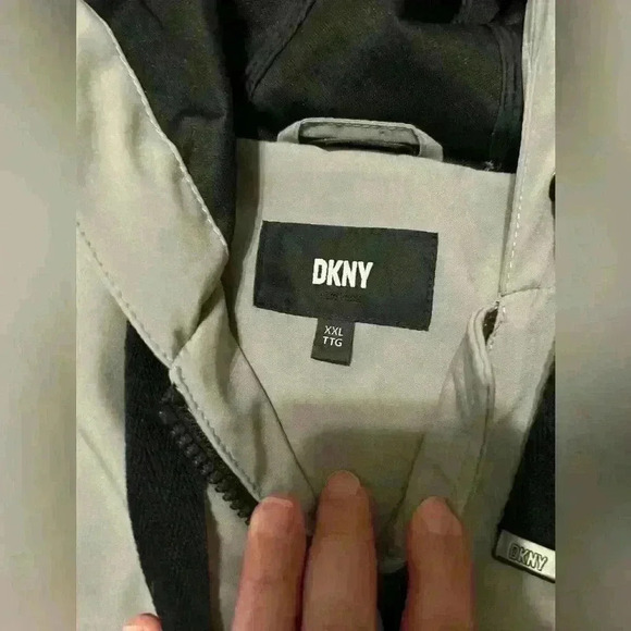DKNY jacket size 2 XL grey - Picture 10 of 12